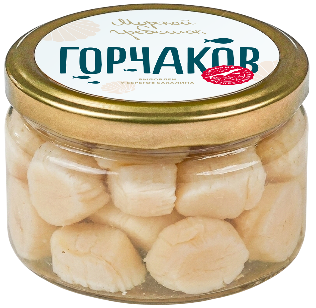 Гребешок морской Горчаков, 250г