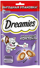 Лакомство для кошек Dreamies Молочный коктейль, 140г