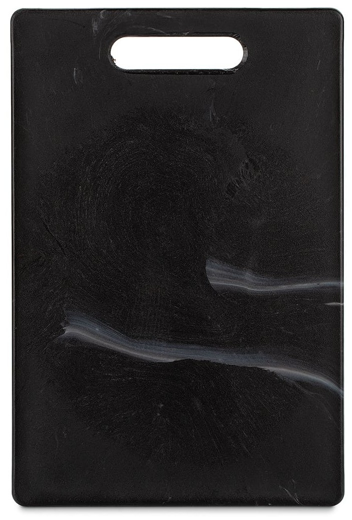 Доска разделочная Attribute Marble Black, 30 x 20см