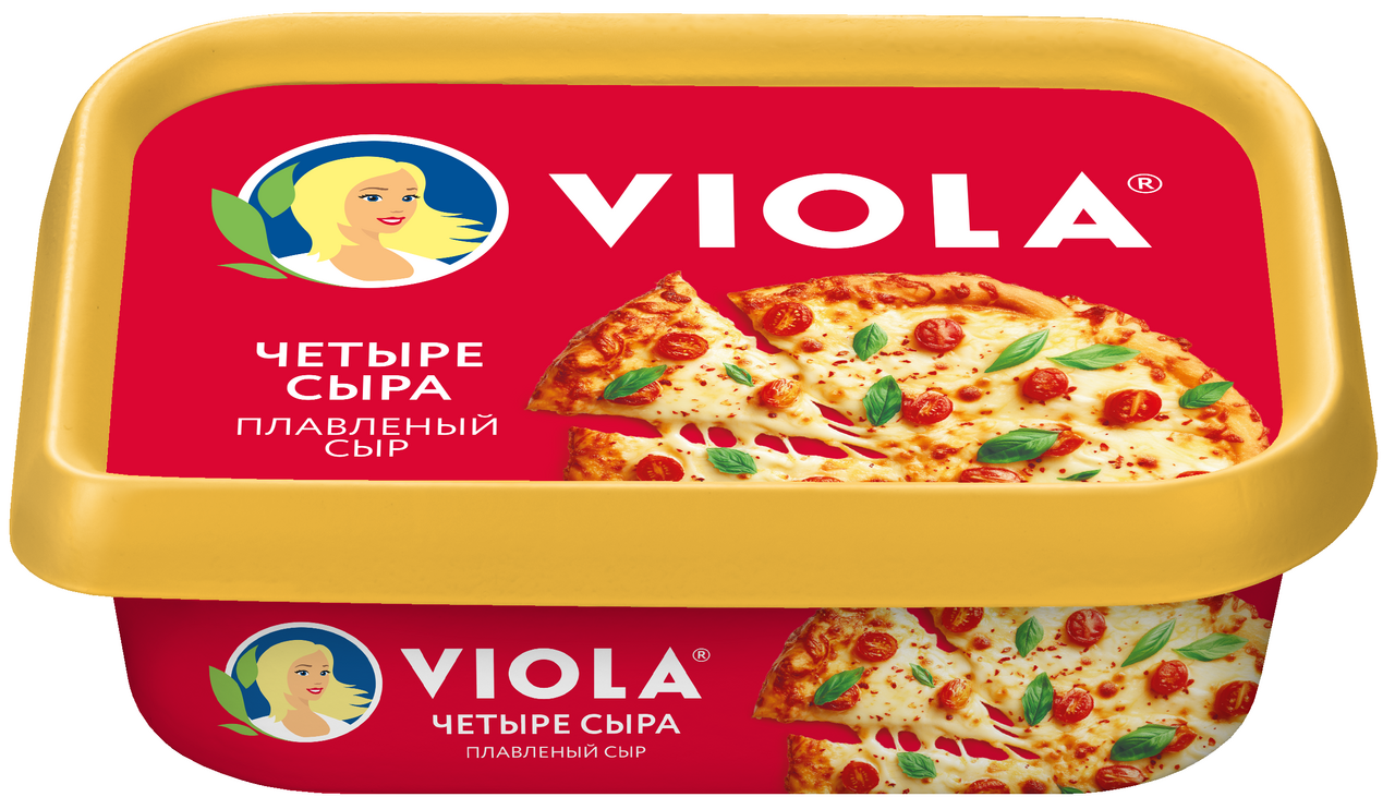 VIOLA Сыр Viola плавленый Четыре сыра 35%, 190г