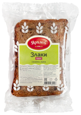Хлеб Ярхлеб ржано-пшеничный злаки плюс семена льна, 125г