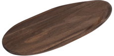 METRO PROFESSIONAL Доска сервировочная Акация овальная, 45 x 17см