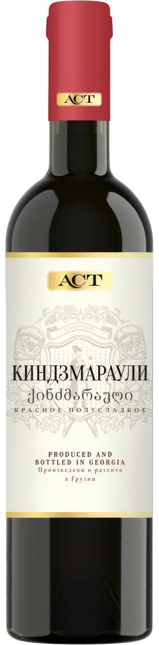 Вино Дугладзе Киндзмараули красное полусладкое, 0.75л