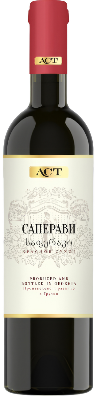 Вино Дугладзе Саперави красное сухое, 0.75л