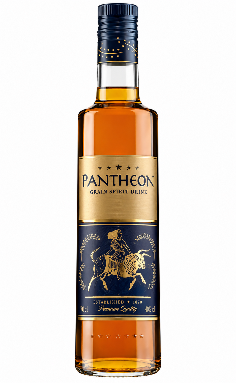 Бренди Pantheon 5 Stars 5 звезд, 0.7л