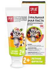 Зубная паста Splat Kids летние фрукты 2+, 50мл