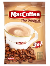 Напиток кофейный MacCoffee The Original coffee mix 3в1 порционный растворимый, 2кг x 10 шт