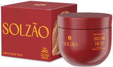 Скраб для тела Solzao Sugar Head с маслом бразильского ореха, 250мл