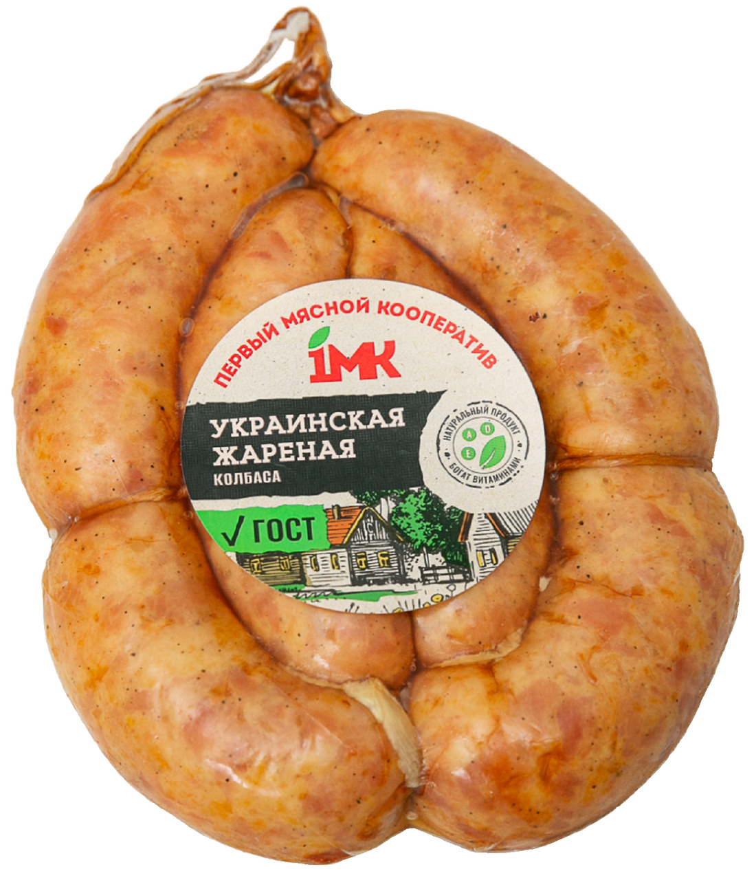 Колбаса 1МК Украинская жареная, ~450г