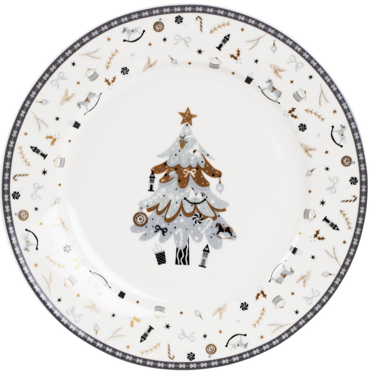 DOMENIK FESTIVE ТАРЕЛКА ОБЕД 26СМ