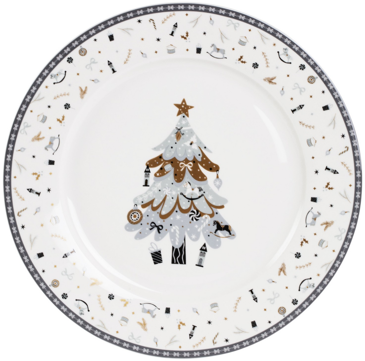 DOMENIK FESTIVE ТАРЕЛКА ДЕСЕРТ 19СМ