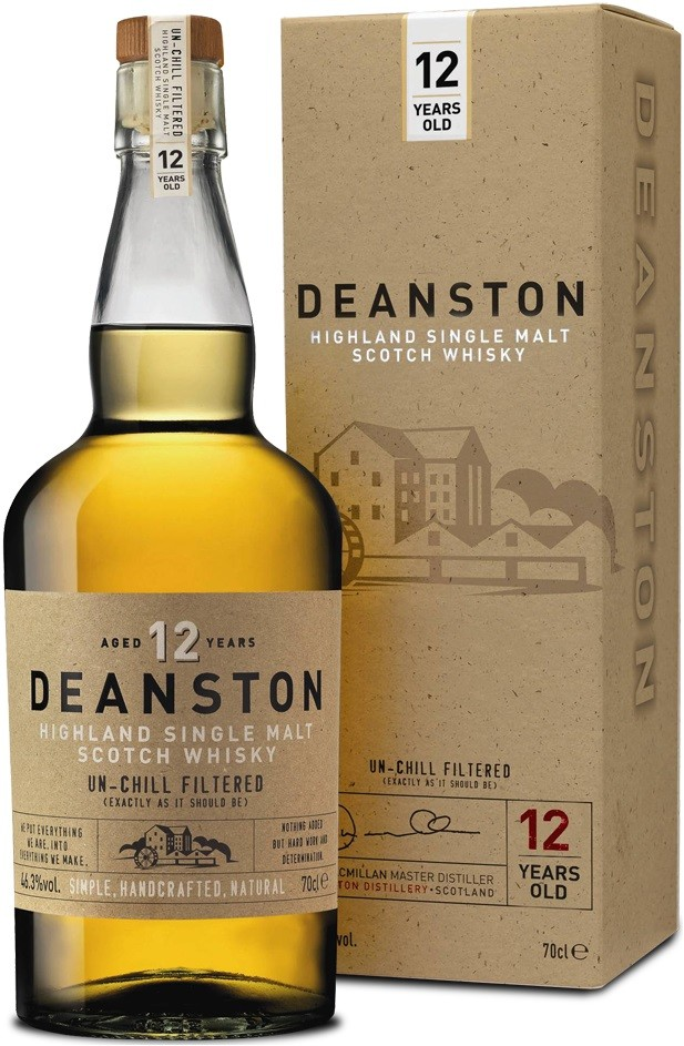 Виски Deanston 12 лет в подарочной упаковке, 0.7л
