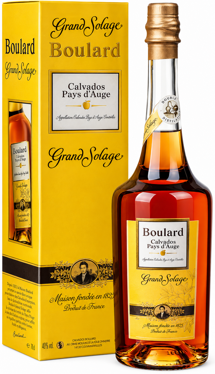 Кальвадос Boulard Grand Solage в подарочной упаковке, 0.7л