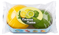 Микс цитрусовый Puro Gusto лимон и лайм 2шт, 65г