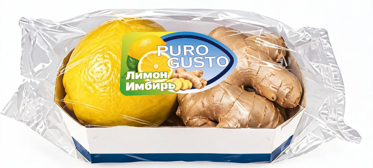 Микс витаминный Pura Vida имбирь и лимон, 250г