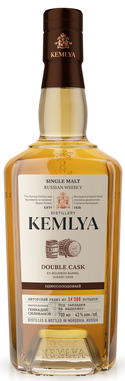 Виски Kemlya Double Cask, 0.7л