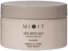Крем-баттер для тела Mixit Spa Rituals амбра и бобы тонка, 250г