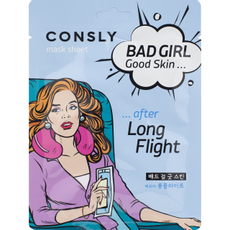 Маска тканевая Consly Bad girl Good skin After long flight