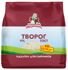 Творог Кубанский молочник 9%, 300г