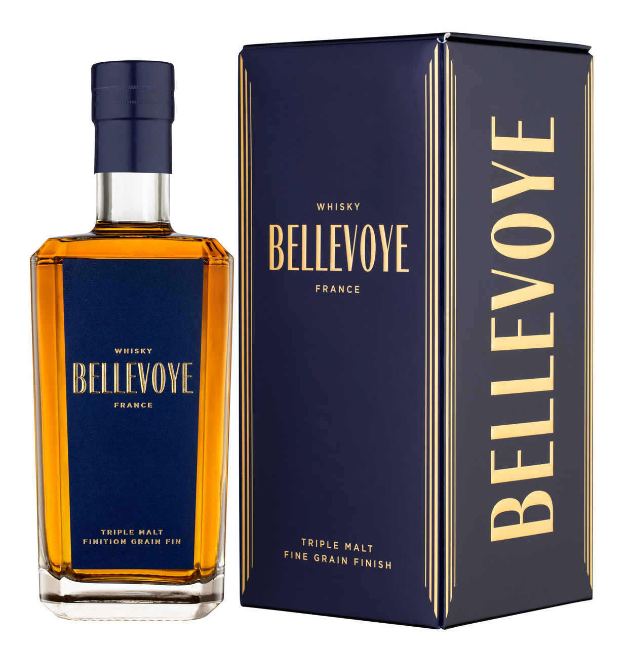Виски Bellevoye Finition Grain Fin в подарочной упаковке, 0.7л