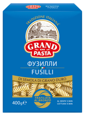 Макаронные изделия Grand di Pasta Фузилли из твердых сортов пшеницы, 400г