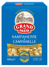 Макаронные изделия Grand di Pasta Кампанелле из твердых сортов пшеницы, 400г