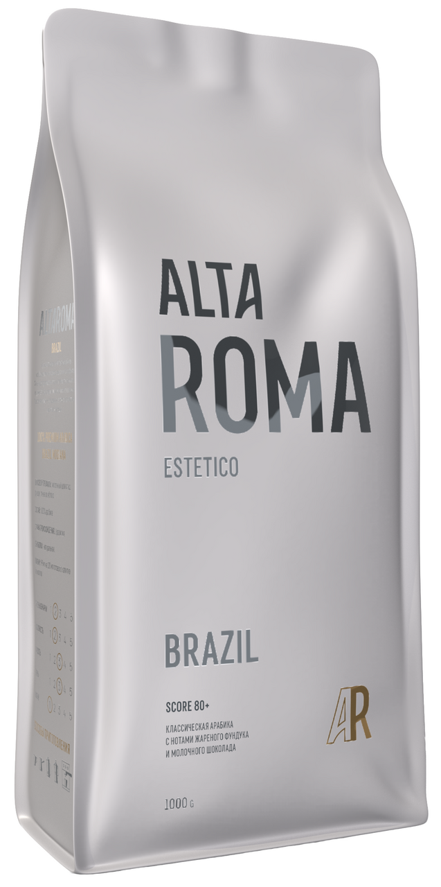 Кофе Alta Roma Brazil зерновой, 1кг