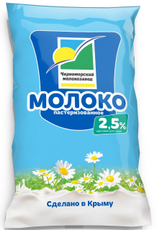 Молоко Черноморский МЗ пастеризованное 2.5%, 1л