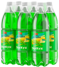 Напиток Крым Тархун газированный, 2л x 6 шт
