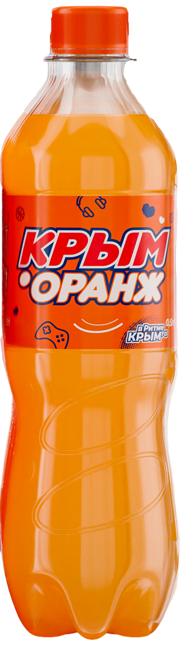 Напиток Крым Оранж газированный, 500мл