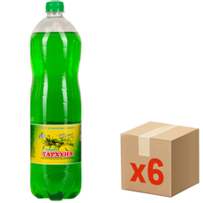 Напиток Санта с ароматом тархуна газированный, 1.5л x 6 шт
