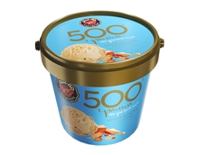 Мороженое Сампо Пломбир крем-брюле, 500г
