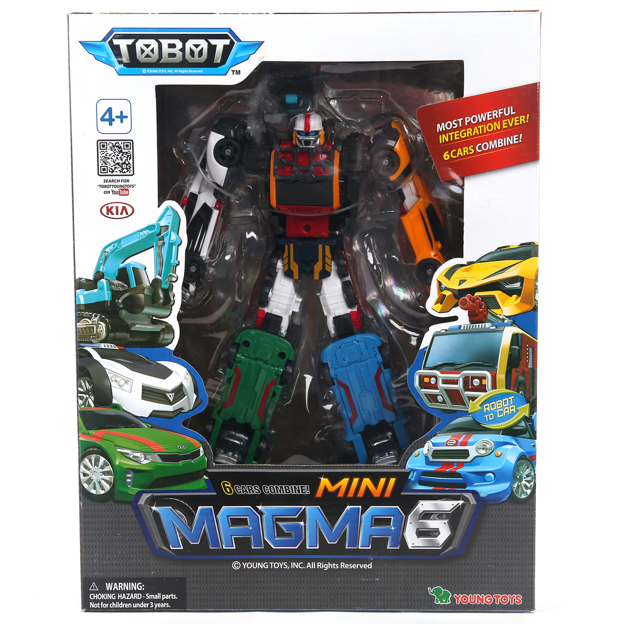 Трансформер Tobot Атлон Магма 6 Mini купить с доставкой на дом, цены в ...