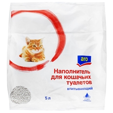 aro Наполнитель для кошачьего туалета впитывающий, 2.5кг