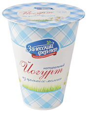 Йогурт Залесский фермер натуральный 3.5%, 300г