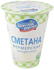 Сметана Залесский фермер 15%, 315г