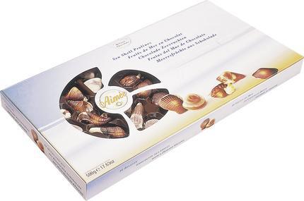 Шоколадные Конфеты AIMEE Морские ракушки, 500г