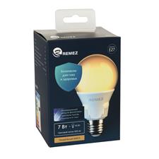 Лампа светодиодная REMEZ LED Шар 7 Вт Е27 3000 К