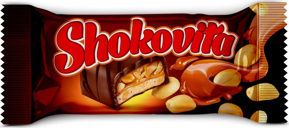 Конфеты SHOKOVITA Богатырь нуга-карамель глазированные, 1 кг