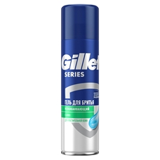 Гель для бритья Gillette Болей За Наших для чувствительной кожи, 200мл