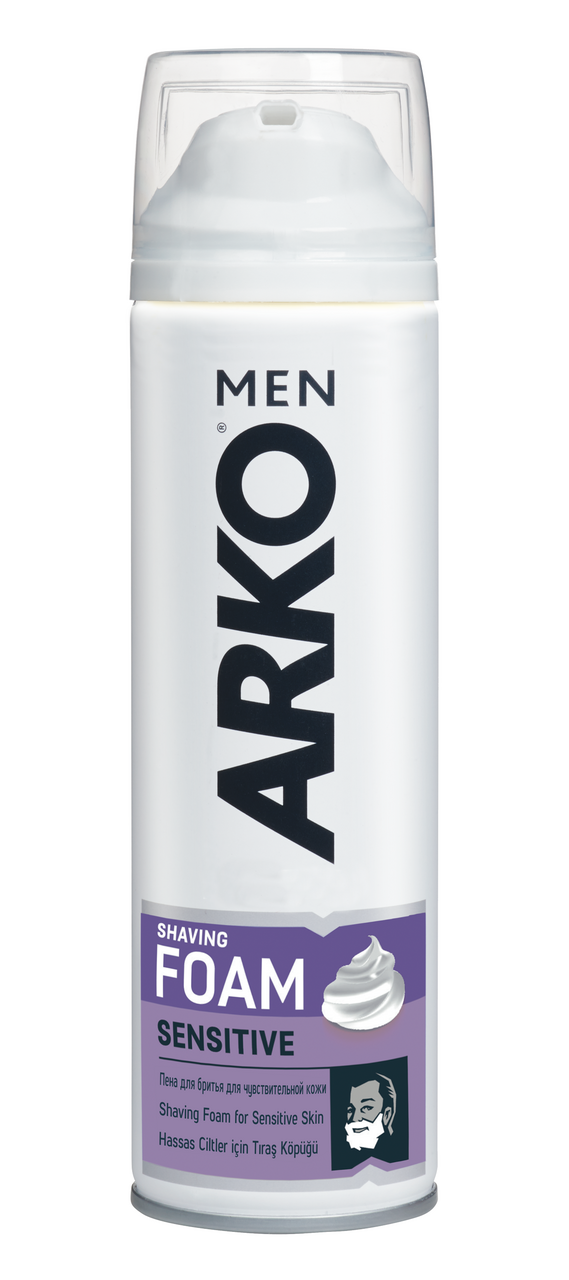 Пена для бритья ARKO Для чувствительной кожи, 200мл