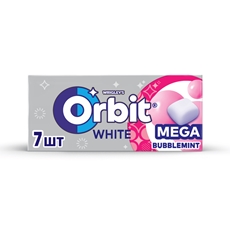 Жевательная резинка Orbit White Mega Bubble, 16.4г