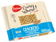 Печенье крекеры Delser без соли, 500г