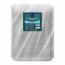 METRO PROFESSIONAL Крышка к контейнеру для суши пластиковая прозрачная 25см, 110шт