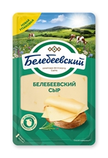 Сыр БМК Белебеевский нарезка 45%, 140г