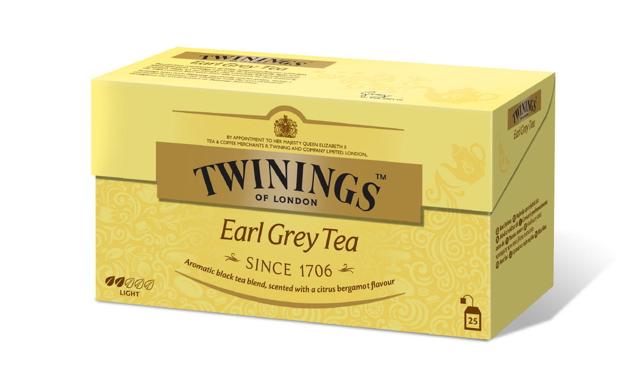 Чай черный TWININGS Earl Grey Tea, 25х2г купить с доставкой на дом ...