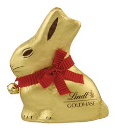 Шоколадный заяц LINDT Gold Bunny, 100 г