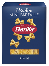 Макароны бантики Barilla Mini Farfalle №64 высший сорт, 400г
