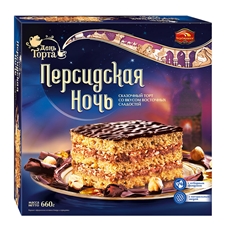Торт Черемушки День торта Персидская ночь, 660г