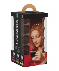 Набор кофе в капсулах Coffesso для кофемашин Nespresso ассорти 50шт, 250г